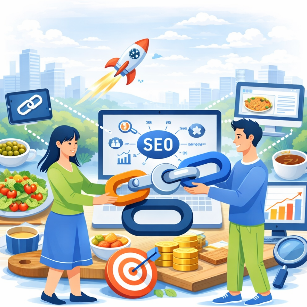 Why Food Link Building Is Important for SEO?