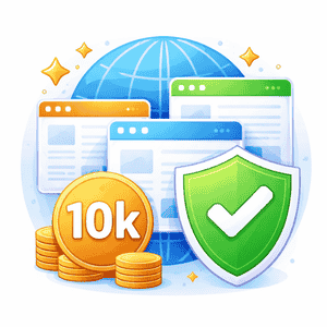 10,000+ Human-Verified Websites