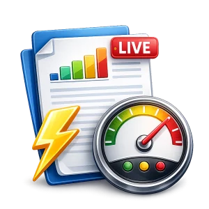 Fast Publishing with Live Reporting